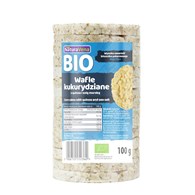 WAFLE KUKURYDZIANE Z QUINOA I SOLĄ MORSKĄ BIO 100 g - NATURAVENA