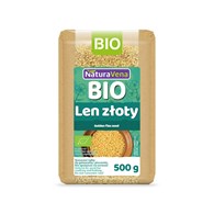 LEN ZŁOTY BIO 500 g - NATURAVENA