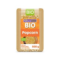 POPCORN (ZIARNO KUKURYDZY) BIO 500 g - NATURAVENA