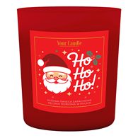 ŚWIECA SOJOWA ZAPACHOWA HOHOHO 180 ml - YOUR CANDLE (PRODUKT SEZONOWY)