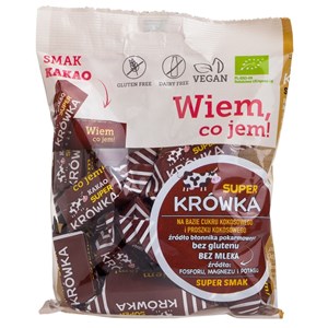 KRÓWKI KAKAOWE BEZMLECZNE BEZGLUTENOWE BIO 150 g - ME GUSTO (SUPER KRÓWKA)