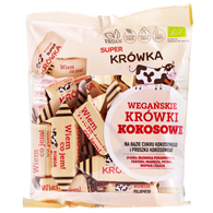KRÓWKI KOKOSOWE BEZMLECZNE BEZGLUTENOWE BIO 150 g - ME GUSTO (SUPER KRÓWKA)