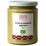 KREM ZE ŚWIEŻYCH OGÓRKÓW BIO 450 g - GAPA (PRODUKT SEZONOWY)
