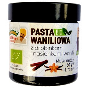 PASTA WANILIOWA BIO 50 g - ROYAL BRAND