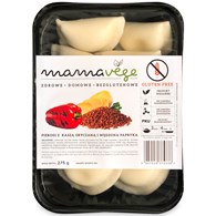 PIEROGI Z KASZĄ GRYCZANĄ I WĘDZONĄ PAPRYKĄ BEZGLUTENOWE 275 g - MAMA VEGE