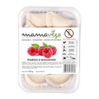 PIEROGI Z MALINAMI BEZGLUTENOWE 275 g - MAMA VEGE