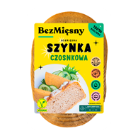 SZYNKA CZOSNKOWA ROŚLINNA 120 g - BEZMIĘSNY