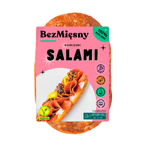 SALAMI ROŚLINNE PLASTRY 100 g - BEZMIĘSNY