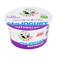 JOGURT NATURALNY BEZ LAKTOZY BIO 180 g - EKO ŁUKTA