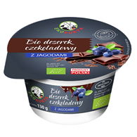 DESER CZEKOLADOWY Z JAGODAMI BIO 130 g - EKO ŁUKTA