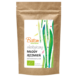 SOK Z MŁODEGO JĘCZMIENIA SPROSZKOWANY BIO 100 g - BATOM