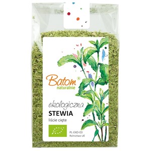 STEWIA LIŚCIE SUSZONE CIĘTE BIO 80 g - BATOM