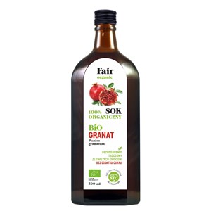 SOK Z GRANATU NFC BIO 500 ml - FAIR ORGANIC