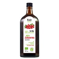 SOK Z ŻURAWINY NFC BIO 500 ml - FAIR ORGANIC