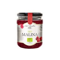 MALINA 80 % Z CUKREM TRZCINOWYM BIO 270 g - SAD DANKÓW