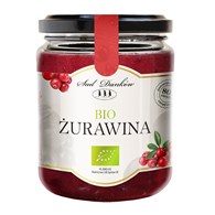 ŻURAWINA Z CUKREM TRZCINOWYM BIO 260 g - SAD DANKÓW