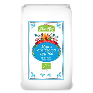 MĄKA ORKISZOWA CHLEBOWA TYP 700 BIO (POLSKA) 500 g - BIO RAJ