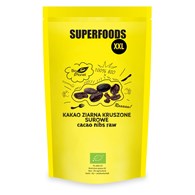 KAKAO ZIARNA KRUSZONE SUROWE BIO 600 g - BIO PLANET