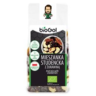 MIESZANKA STUDENCKA Z ŻURAWINĄ BIO 150 g - BIOGOL