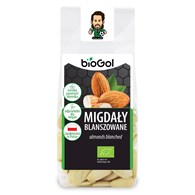 MIGDAŁY BLANSZOWANE BIO 100 g - BIOGOL