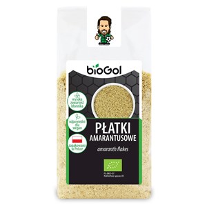 PŁATKI AMARANTUSOWE BIO 300 g - BIOGOL