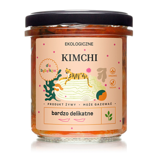 KIMCHI DLA BĄBELKÓW BIO 300 g - DELIKATNA (ZAKWASOWNIA)