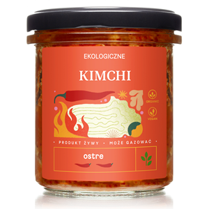 KIMCHI OSTRE BIO 300 g - DELIKATNA (ZAKWASOWNIA)