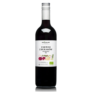 ZAKWAS Z BURAKÓW Z CHRZANEM BIO 700 ml - DELIKATNA (ZAKWASOWNIA)