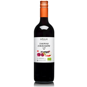 ZAKWAS Z BURAKÓW Z CHILI BIO 700 ml - DELIKATNA (ZAKWASOWNIA)