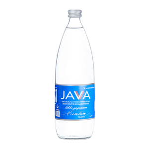 NATURALNA WODA MINERALNA ŚREDNIOZMINERALIZOWANA LEKKO GAZOWANA 860 ml (SZKŁO) - JAVA