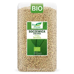 SOCZEWICA ZIELONA BIO 1 kg - BIO PLANET