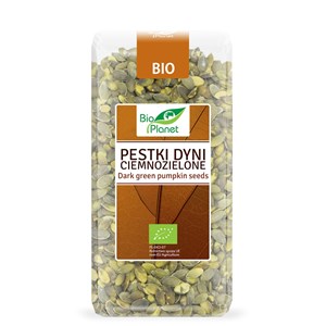 PESTKI DYNI CIEMNOZIELONE BIO 350 g - BIO PLANET