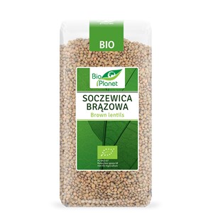 SOCZEWICA BRĄZOWA BIO 400 g - BIO PLANET