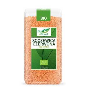 SOCZEWICA CZERWONA BIO 400 g - BIO PLANET