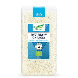 RYŻ BIAŁY OKRĄGŁY BIO 500 g - BIO PLANET