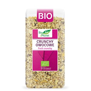 CRUNCHY OWOCOWE BIO 250 g - BIO PLANET