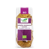 ANANAS SUSZONY KRĄŻKI BIO 100 g - BIO PLANET