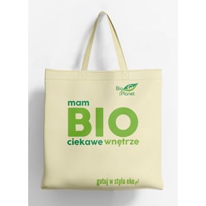 TORBA BAWEŁNIANA Z LOGO BIO PLANET