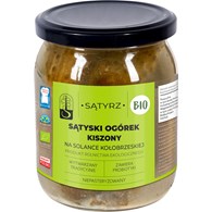 OGÓRKI KISZONE SĄTYSKIE BIO 400 g (300 g) - SĄTYRZ