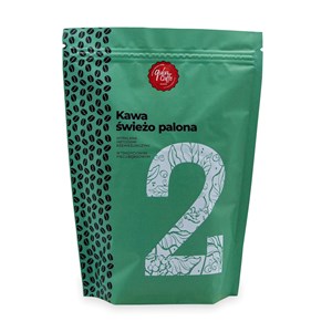 KAWA ZIARNISTA ARABICA/ROBUSTA (NO.2) 250 g - QUBA CAFFE