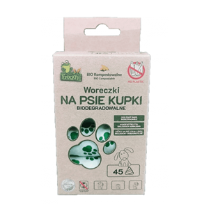 WORKI NA PSIE ODCHODY (KOMPOSTOWALNE I BIODEGRADOWALNE) 45 szt - FROGGY
