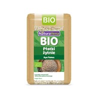 PŁATKI ŻYTNIE BIO 300 g - NATURAVENA