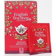 HERBATA CZARNA ENGLISH BREAKFAST FAIR TRADE BIO (20 x 2,5 g) 50 g - ENGLISH TEA SHOP ORGANIC