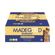 BATONIKI OWSIANE SOFT Z JAGODAMI BEZGLUTENOWE BIO (10 x 30 g) 300 g - MADEGOOD MORNINGS