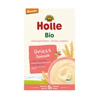 KASZKA PEŁNOZIARNISTA BEZ DODATKU CUKRÓW OD 5 MIESIĄCA DEMETER BIO 250 g - HOLLE