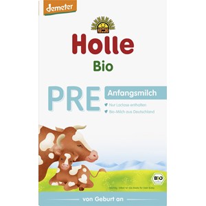 MLEKO KROWIE PRE POCZĄTKOWE DLA NIEMOWLĄT DEMETER BIO 400 g - HOLLE