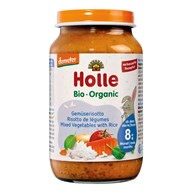 WARZYWA Z RYŻEM OD 8 MIESIĄCA DEMETER BIO 220 g (SŁOIK) - HOLLE