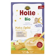 KASZKA ZBOŻOWA MLECZNA CIASTECZKOWO - JABŁKOWA BEZ DODATKU CUKRÓW OD 6 MIESIĄCA BIO 250 g - HOLLE