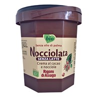 KREM Z ORZECHÓW LASKOWYCH I KAKAO BEZGLUTENOWY BIO 2,5 kg - RIGONI DI ASIAGO (NOCCIOLATA)