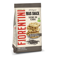 KRĄŻKI KUKURYDZIANE Z CHIA BEZGLUTENOWE BIO 50 g - FIORENTINI